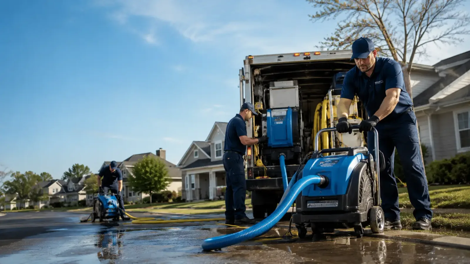 Flood Damage Cleanup in Orlando, WV
